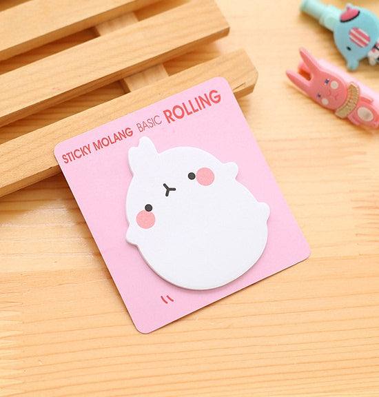 Sticky Notes - Sticky Notes - Molang Kawaii - Pink