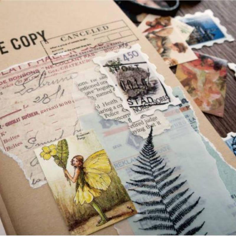 Scrapbooking Paper - Vintage Mini Cards -