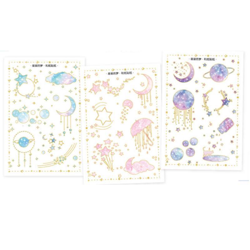 Decorative Stickers - Dreamy Decorative Sticker Set - Distant star